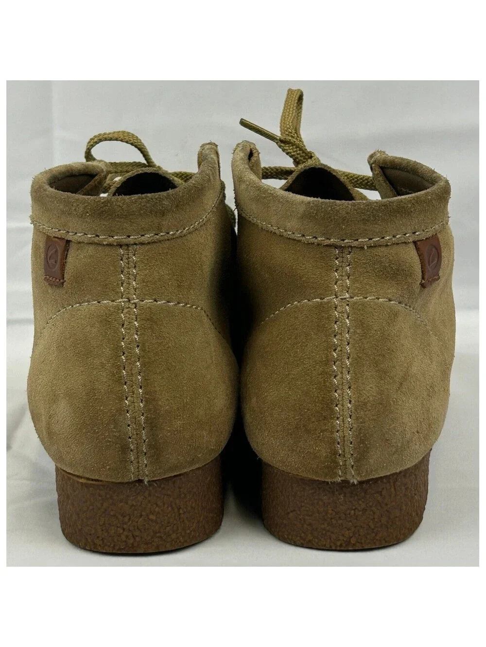 Clarks Collection Extreme Comfort Men's 11M Suede Wallabee Boots Tan